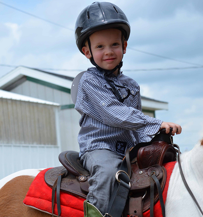 Leadline ride at Baroque Show